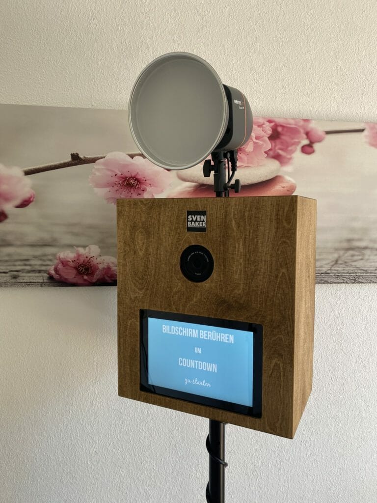 Fotobox seitlich