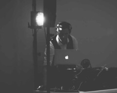 DJ Sven Baker im Einsatz